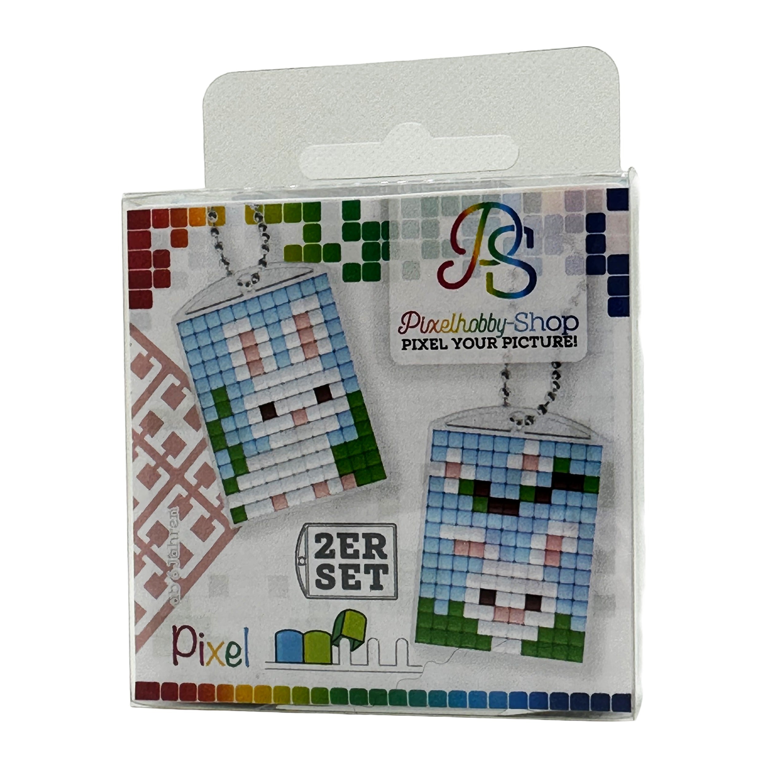 Pixelhobby Medaillon 2er-Set - Ostern 2