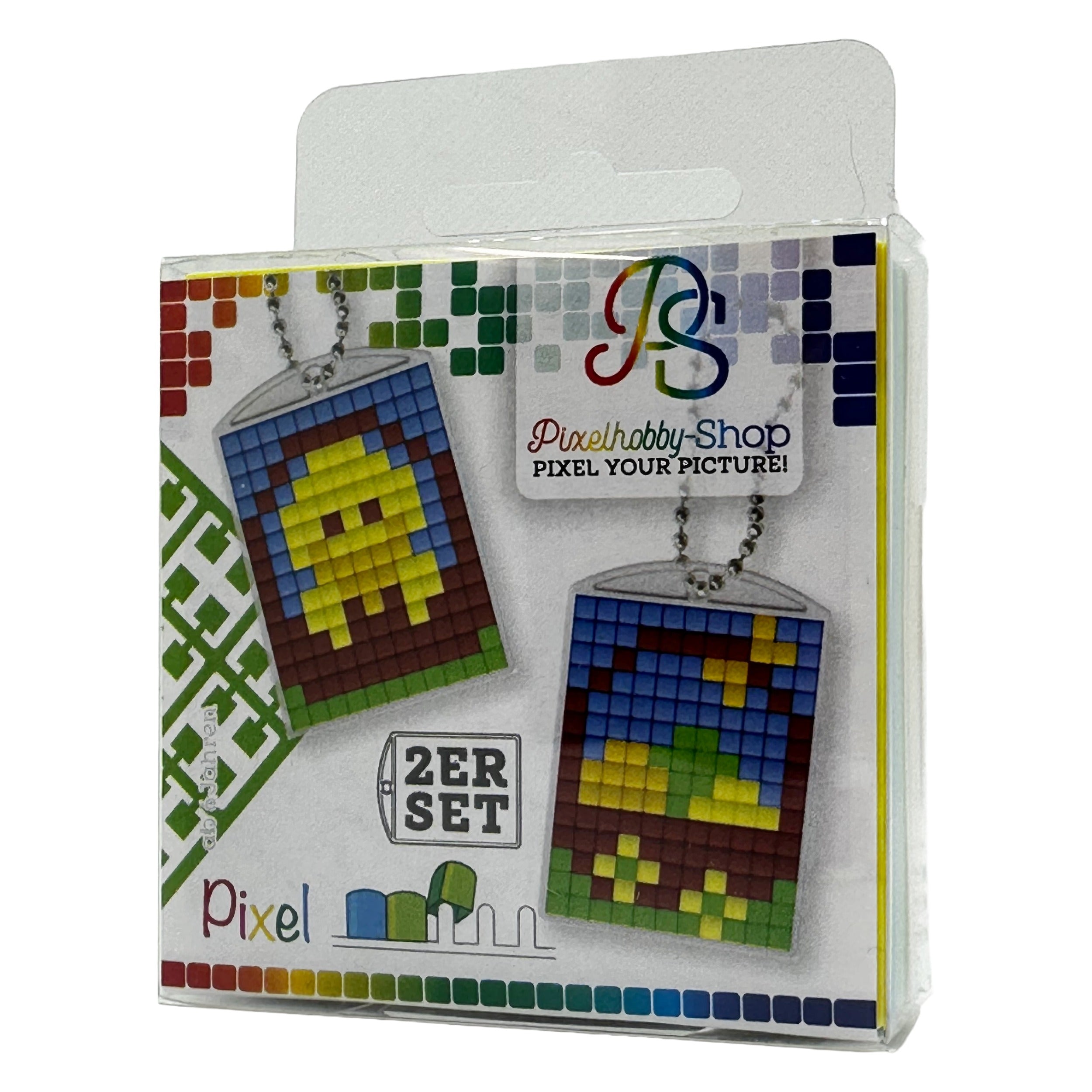 Pixelhobby medallion set of 2 - Easter 1st
