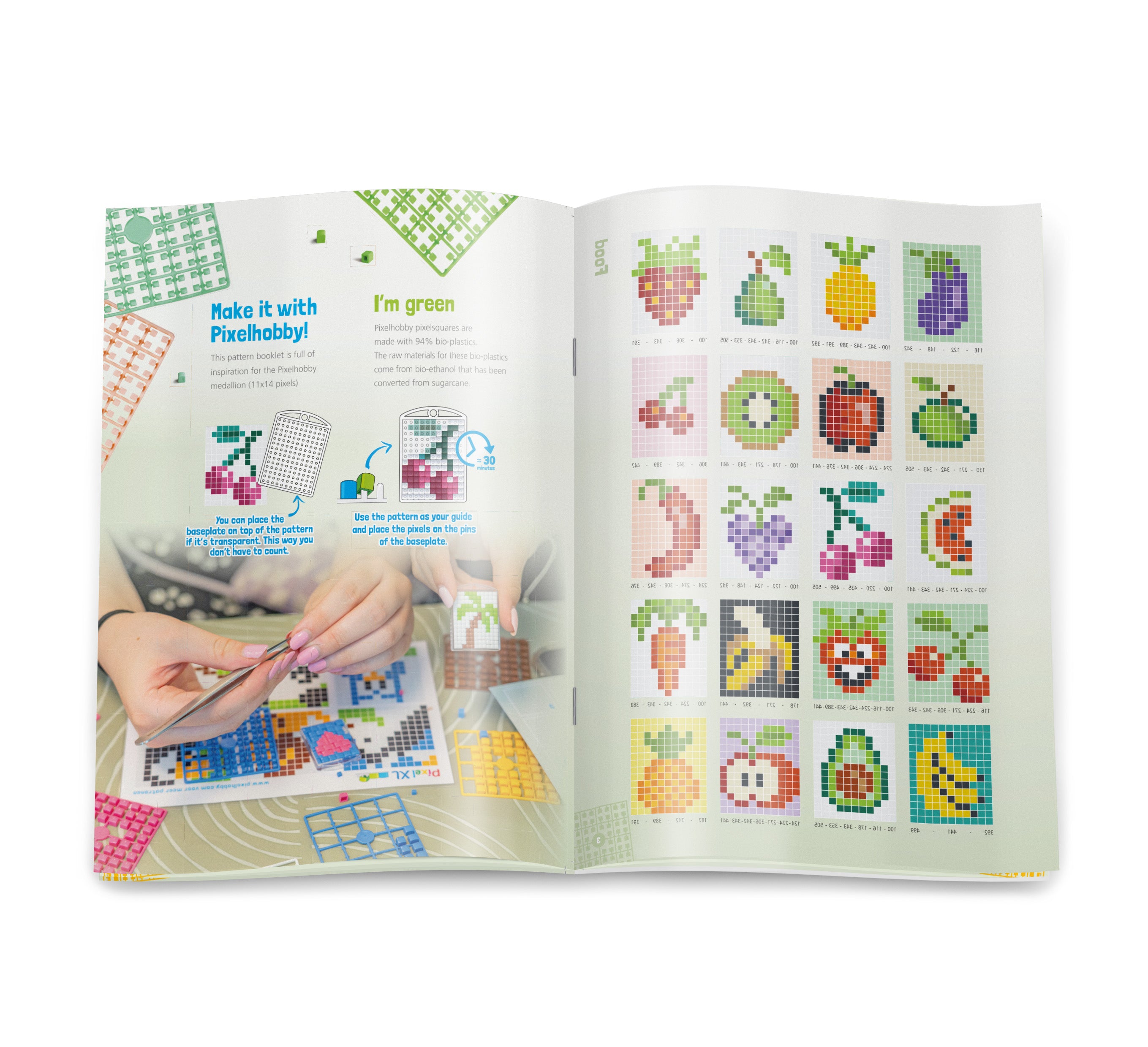 Template booklet for Pixelhobby medallions