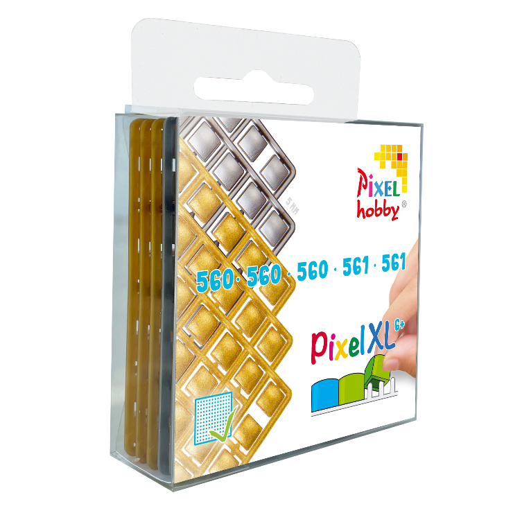 Pixelhobby square XL colors - box of 5 