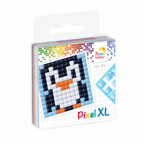 Pixelhobby XL Fun Pack - Pinguin + Magnet