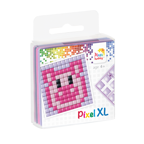 Pixelhobby XL Fun Pack - Schwein + Magnet