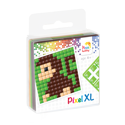 Pixelhobby XL Fun Pack - Affe + Magnet