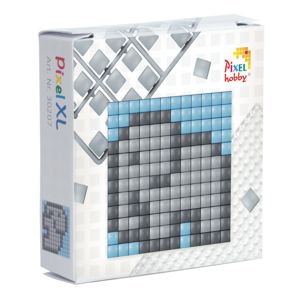 Pixelhobby XL Starterset - Elefant + Magnet