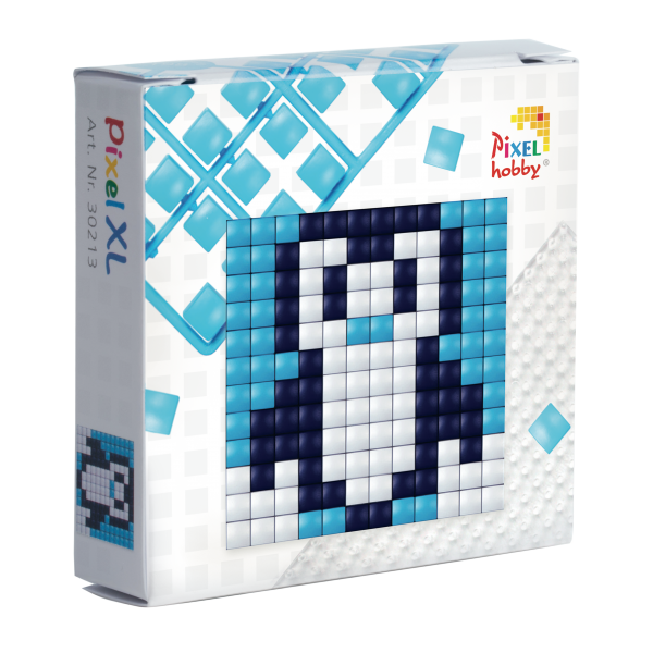 Pixelhobby XL Starterset - Pinguin + Magnet