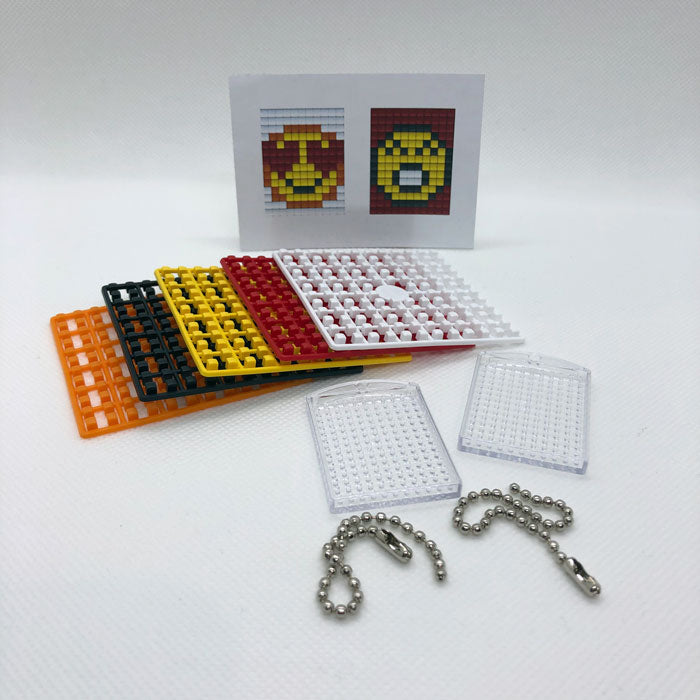 Pixelhobby medallion set of 2 - Smiley 7