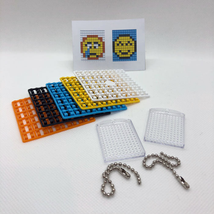 Pixelhobby medallion set of 2 - Smiley 8