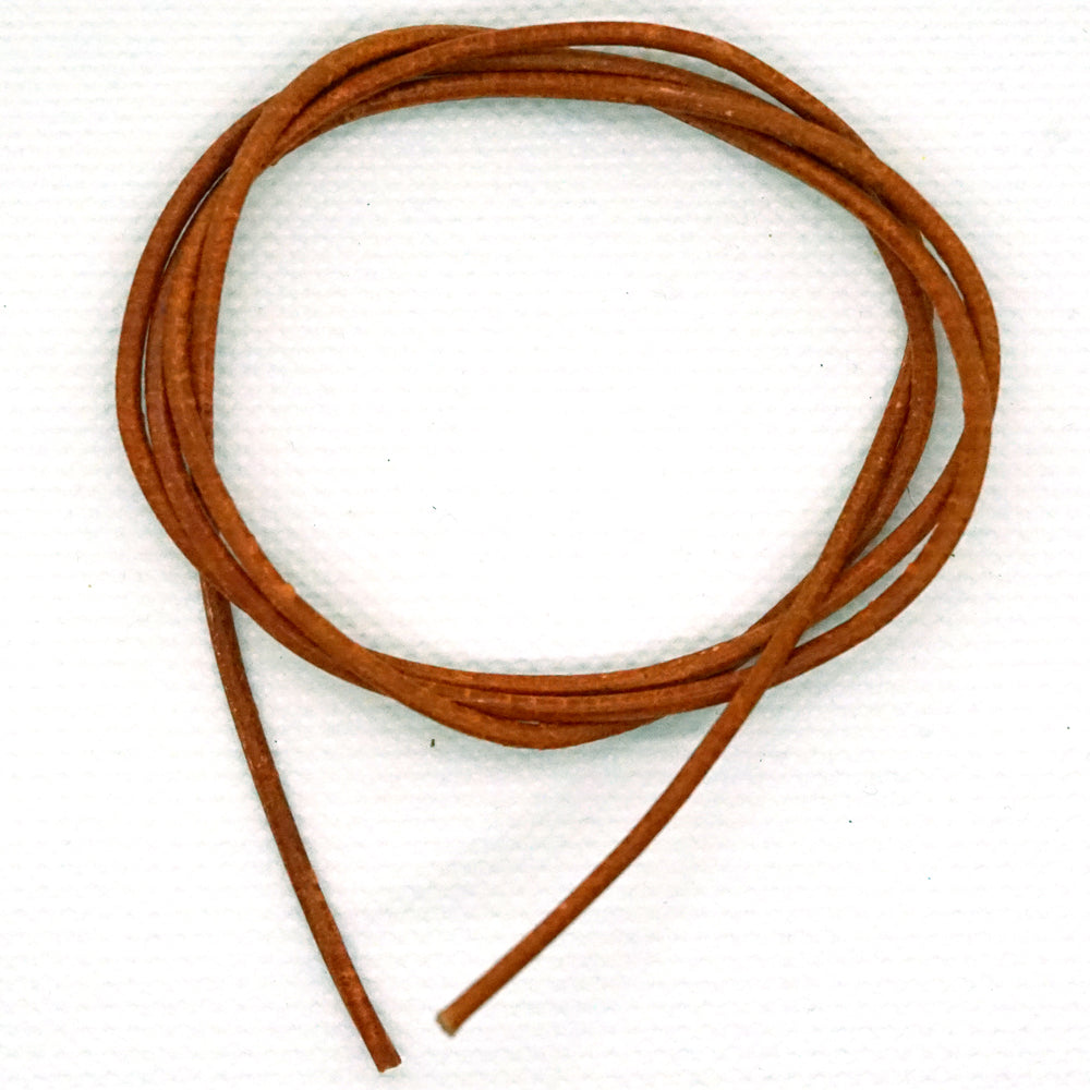 Round leather straps made of cowhide