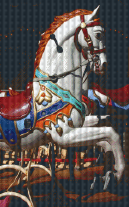 Pixelhobby Klassik Set - Karusellpferd