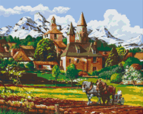 Pixel hobby classic set - mountain village