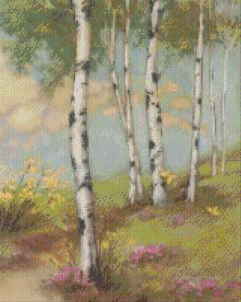 Pixelhobby classic set - birches