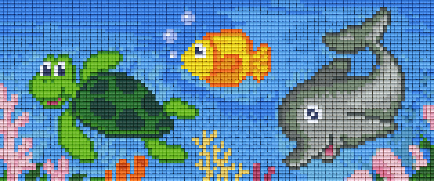 Pixel hobby classic set - underwater world