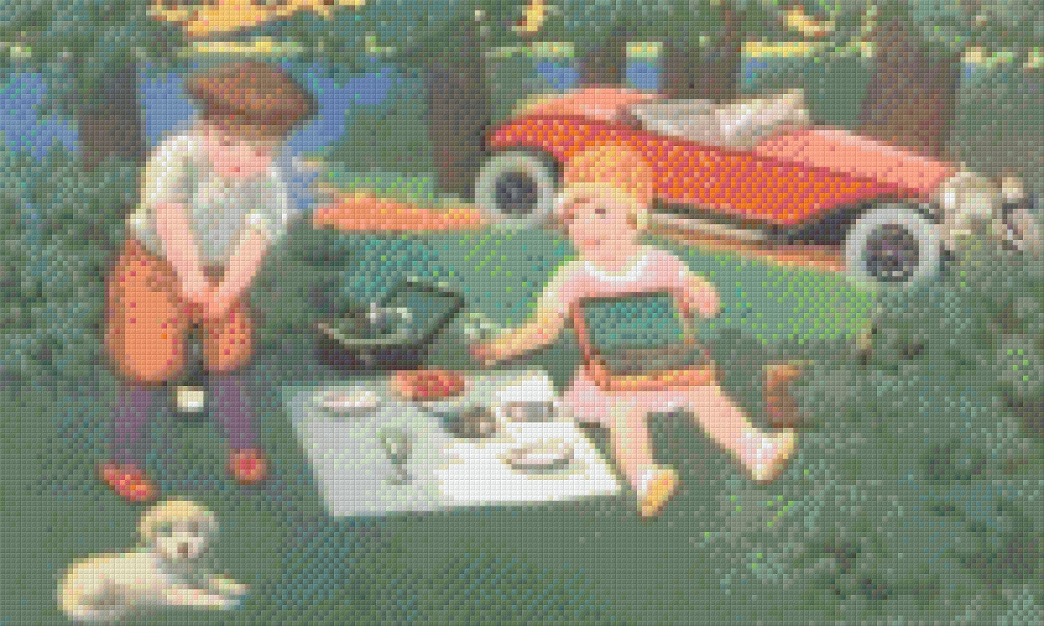 Pixelhobby Klassik Set - Das Picknick