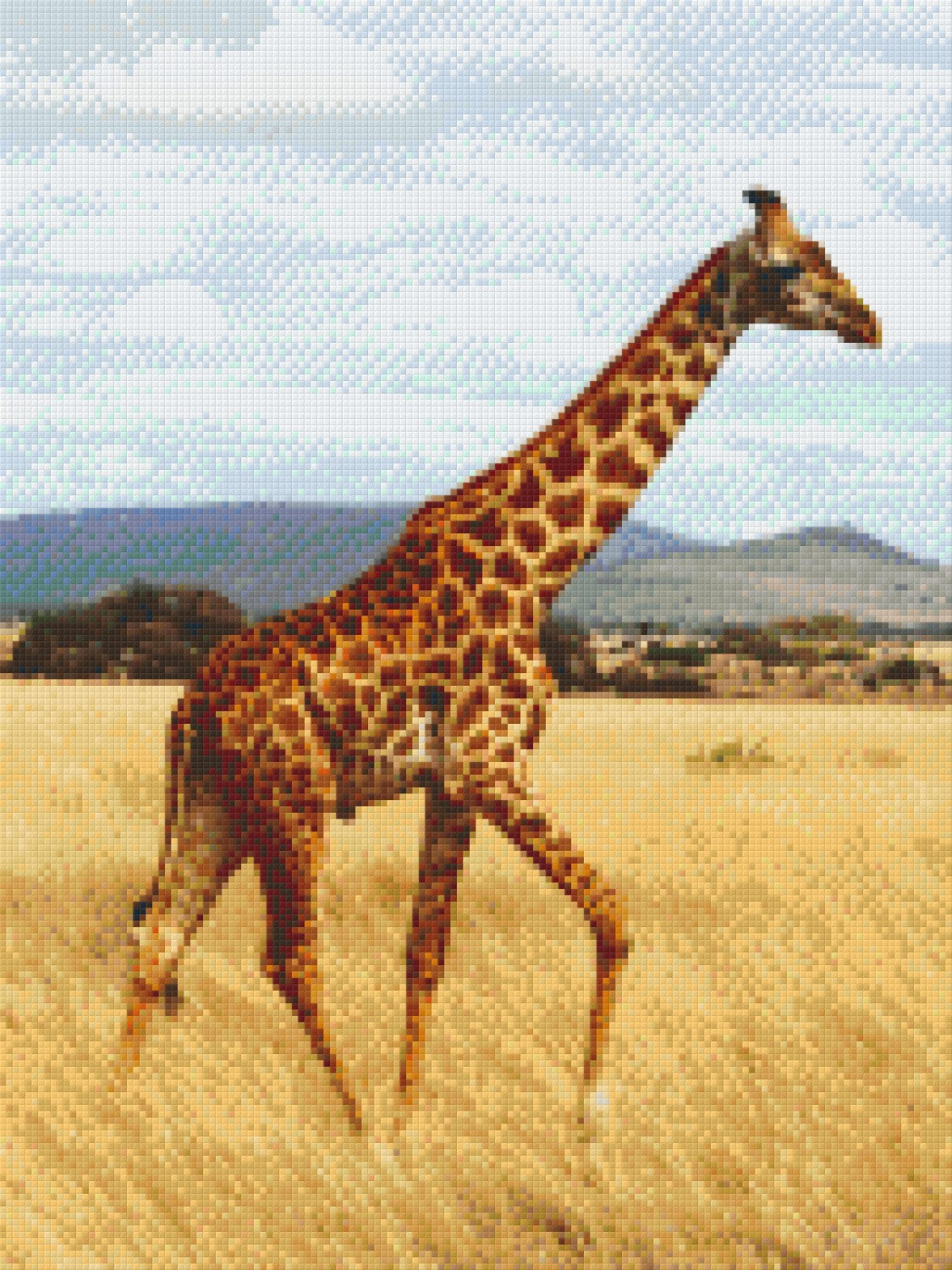 Pixelhobby Klassik Vorlage - Giraffe
