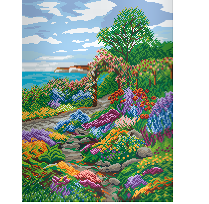 Pixelhobby Klassik Set - Garten am Meer