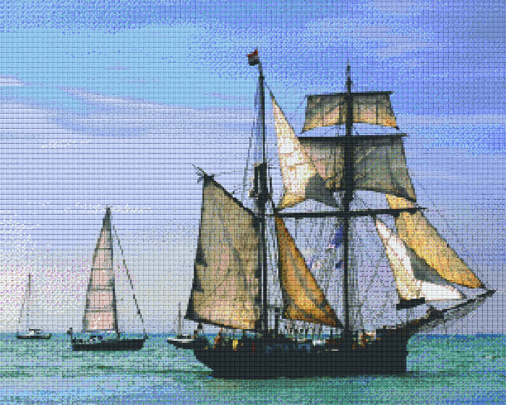 Pixelhobby classic set - sailing ships