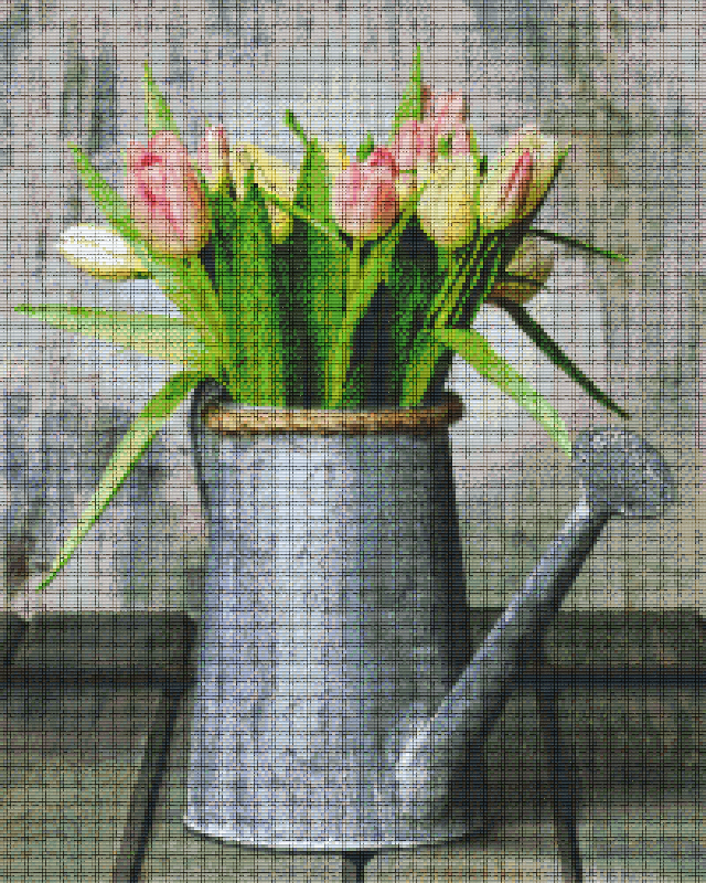 Pixelhobby classic set - tulip pot