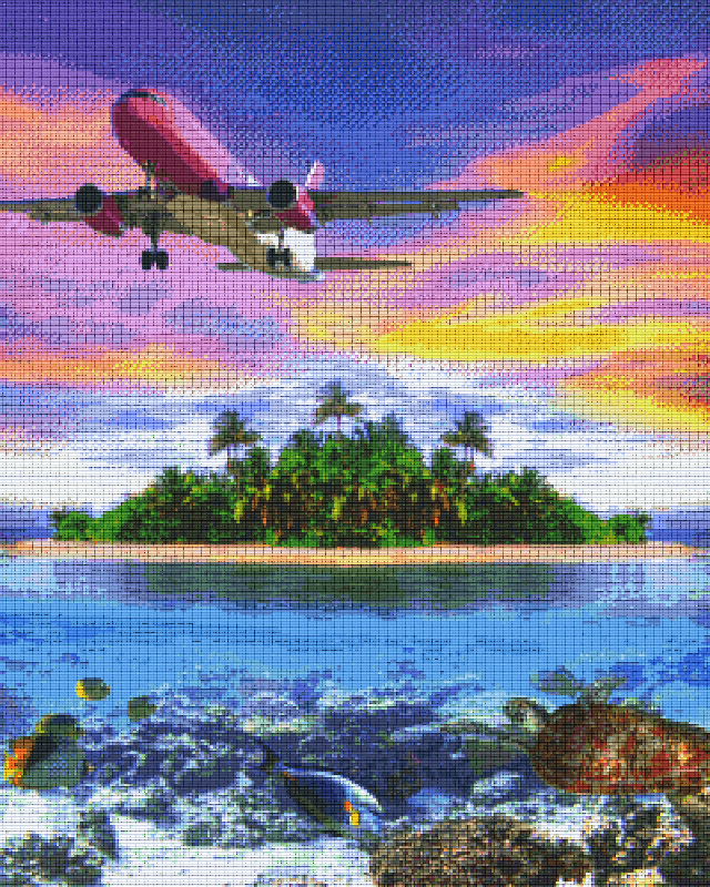 Pixelhobby Klassik Set - Ab auf die Insel