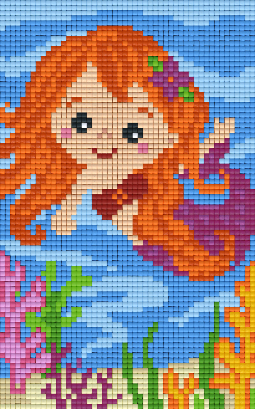 Pixelhobby Klassik Set - Meerjungfrau