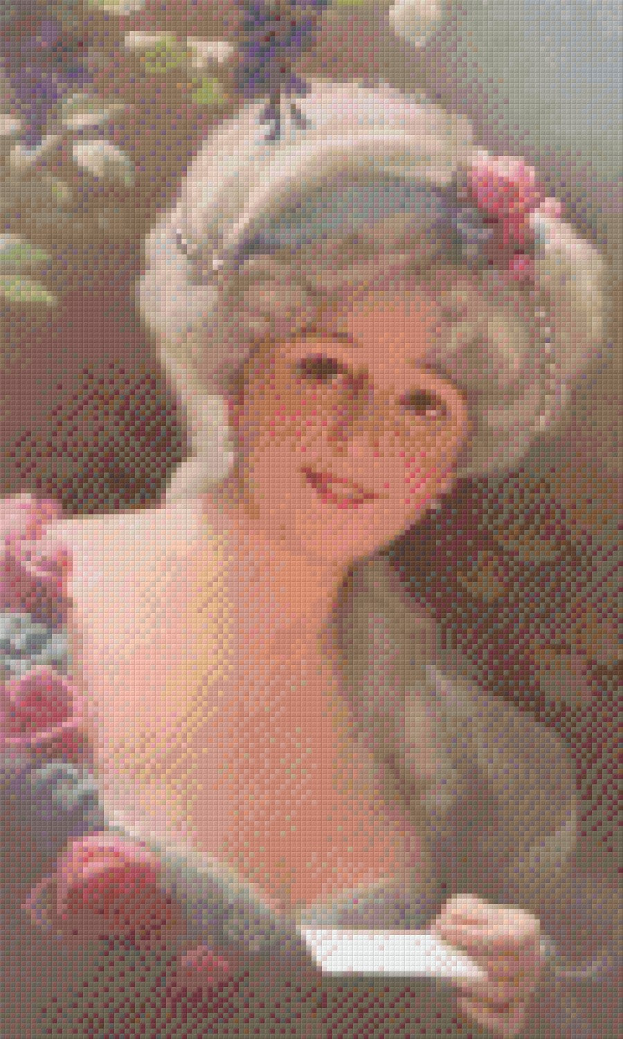 Pixelhobby Klassik Set - Frau mit Einladungskarte
