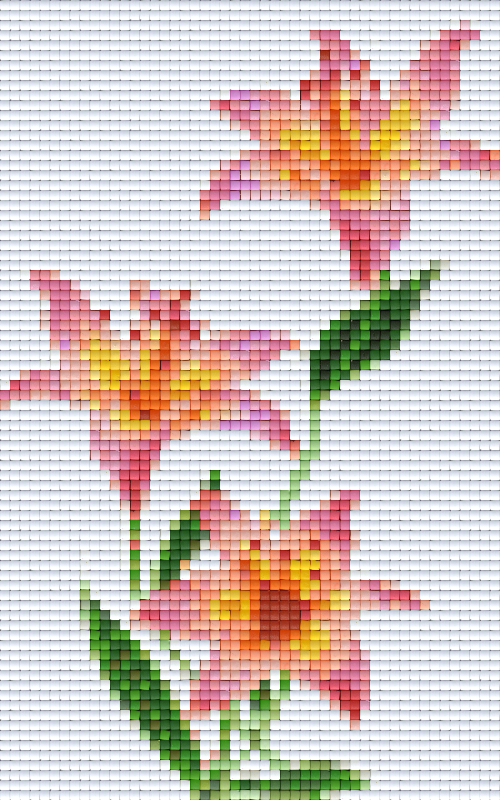 Pixelhobby Klassik Set - Blumen