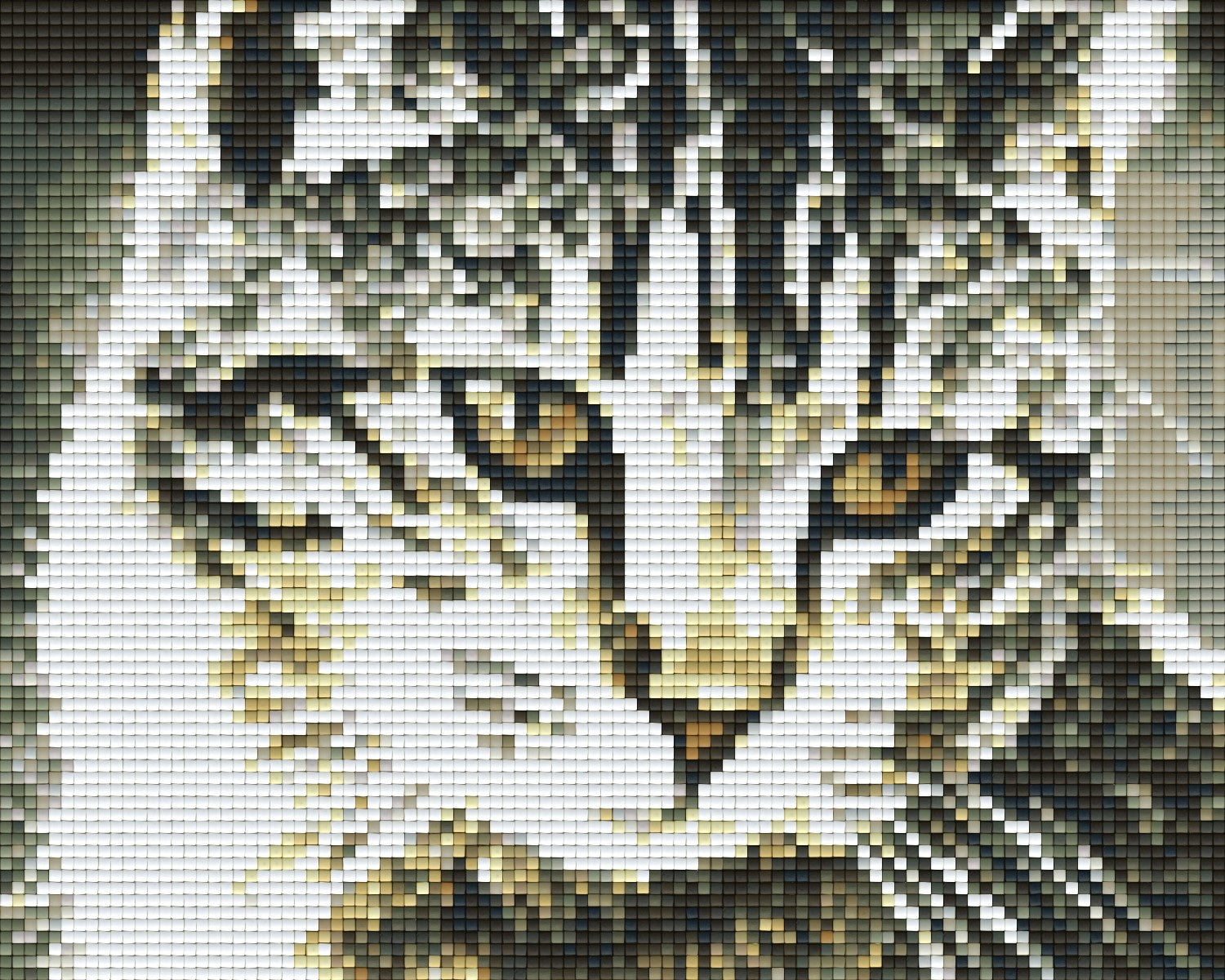 Pixelhobby Klassik Vorlage - Süße Katze