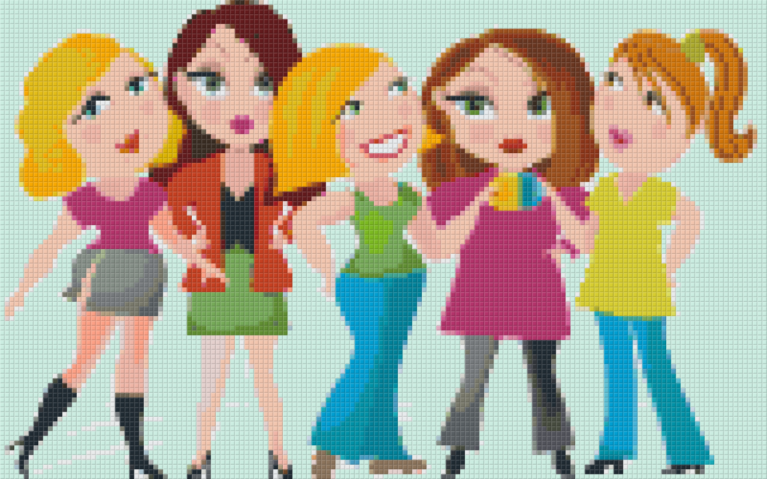 Pixelhobby Classic Set - The Girls Club