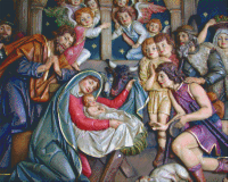 Pixelhobby Klassik Set - Jesu Geburt
