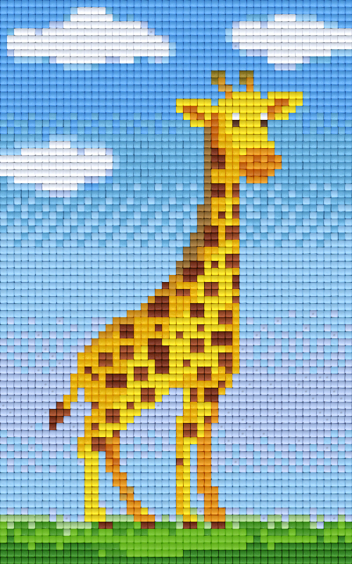 Pixel hobby classic template - giraffe