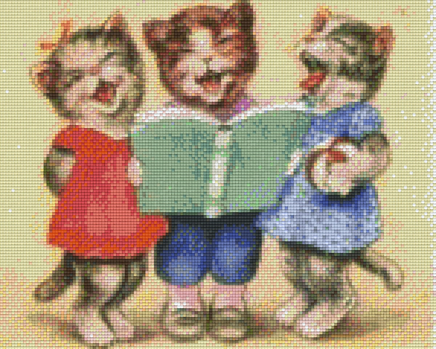 Pixel hobby classic set - musical cats