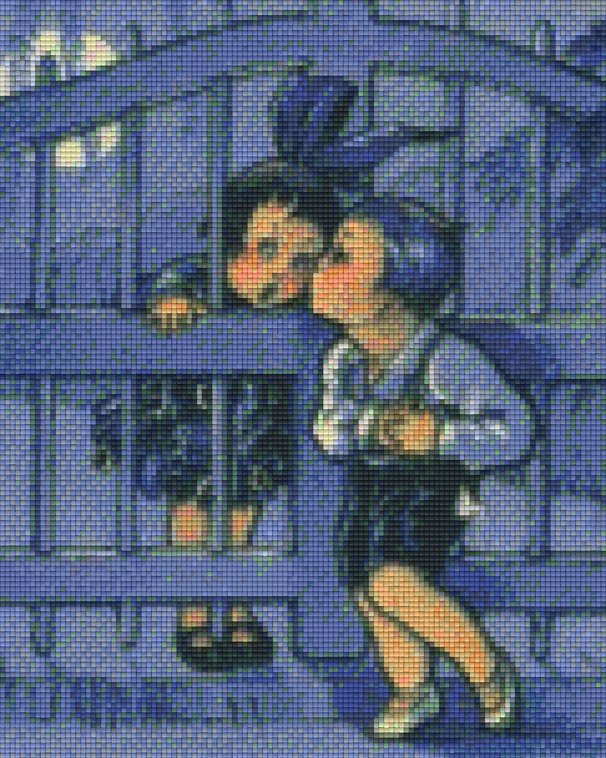 Pixelhobby Klassik Vorlage - Nächtlicher Kuss