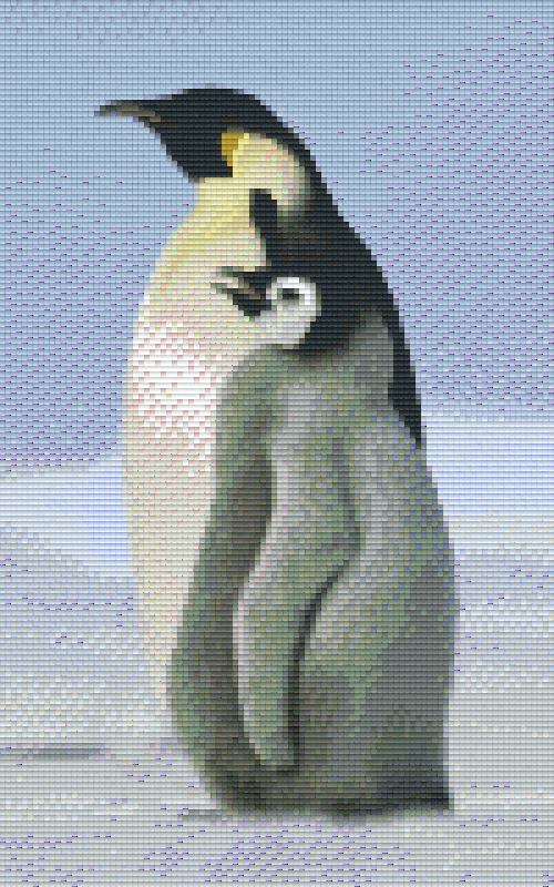 Pixelhobby Klassik Vorlage - Pinguin