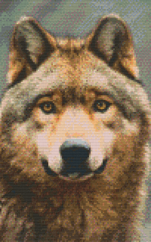 Pixelhobby Klassik Set - Rotwolf