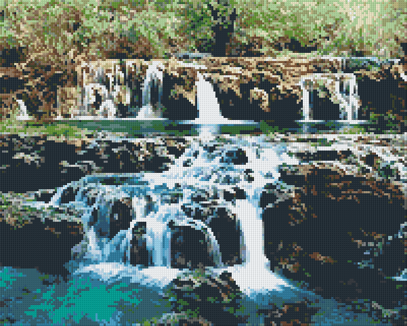 Pixelhobby Klassik Set - Wasserfall