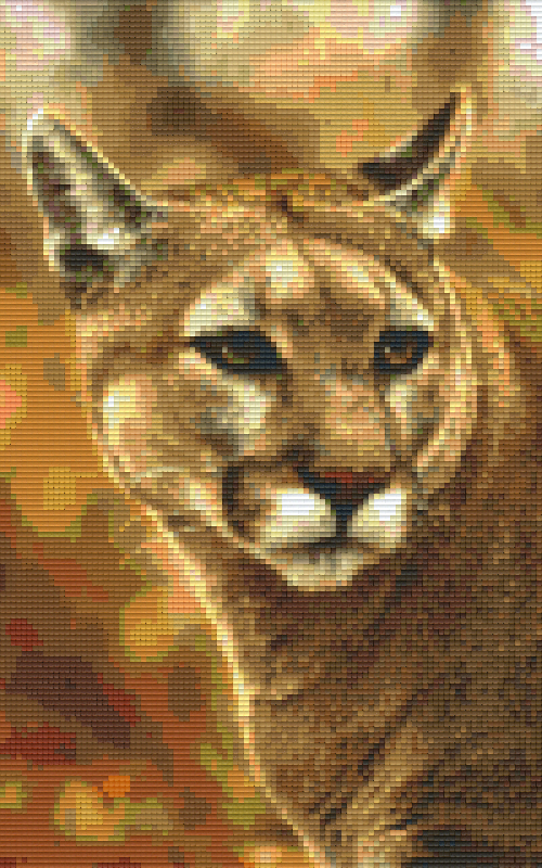 Pixelhobby Klassik Vorlage - Puma