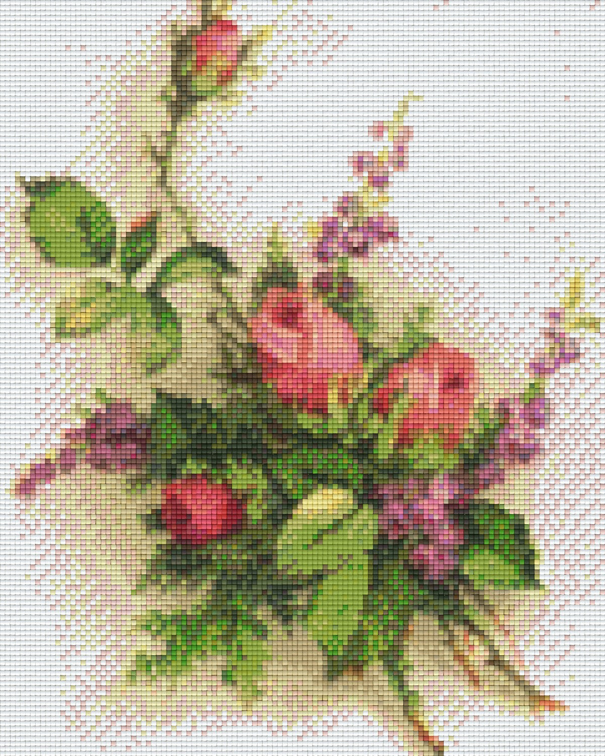 Pixelhobby Klassik Set - Rosenkomposition