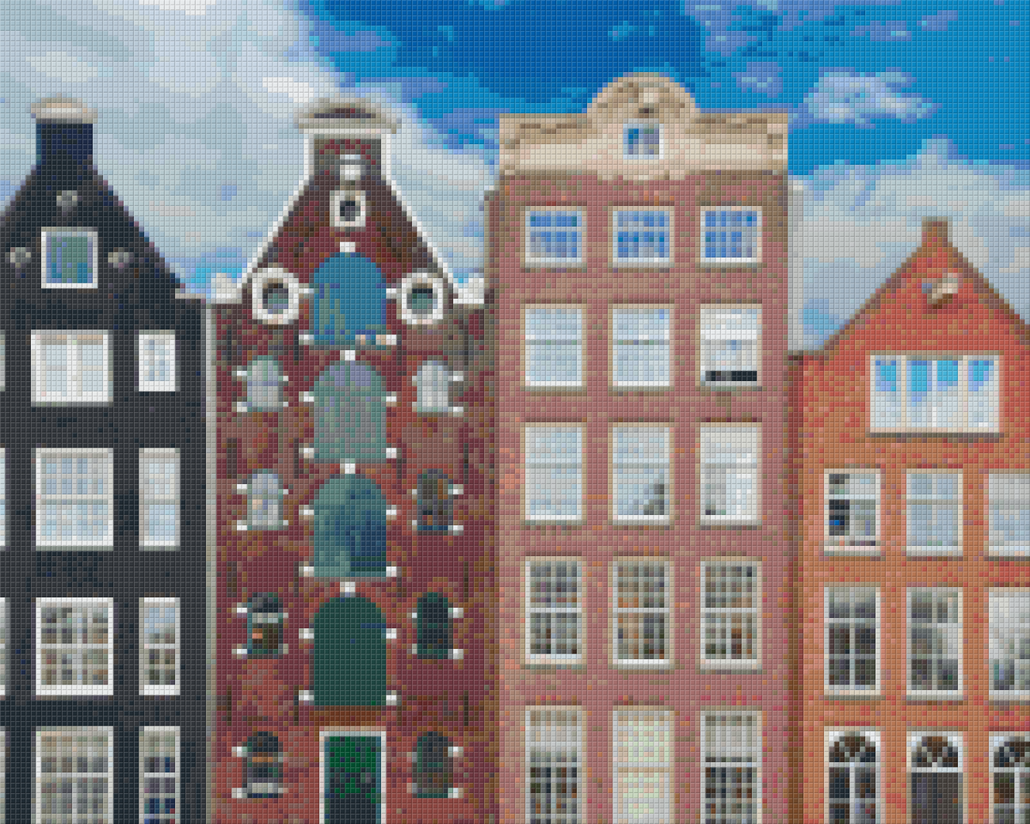 Pixelhobby Klassik Vorlage - Amsterdam