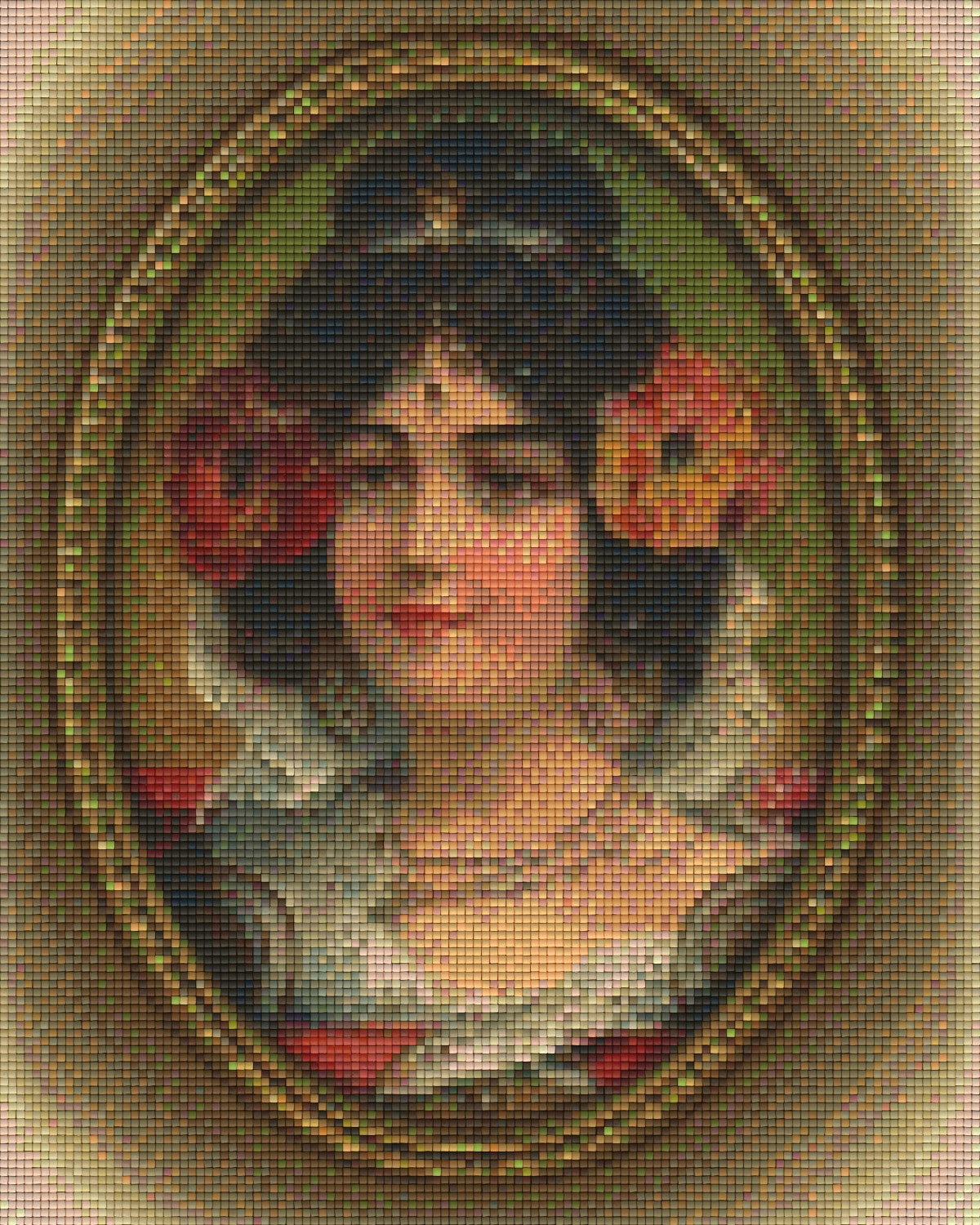 Pixelhobby Klassik Set - Frau in oval