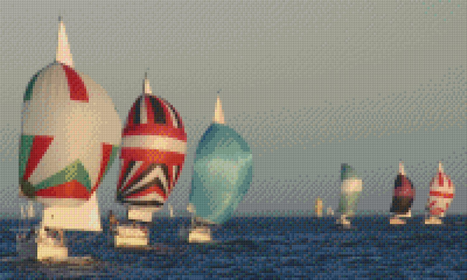 Pixelhobby classic set - sailing regatta