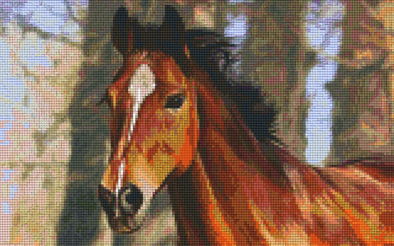 Pixel hobby classic set - horse