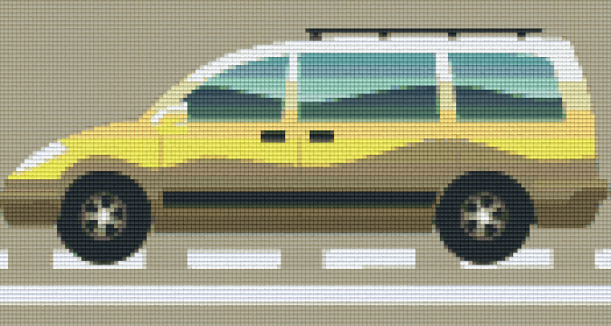 Pixel hobby classic set - car