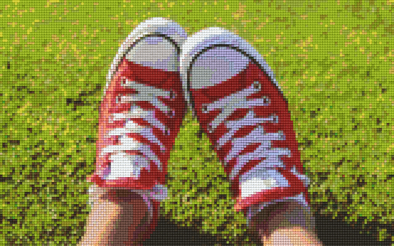 Pixelhobby Klassik Vorlage - Schuhe