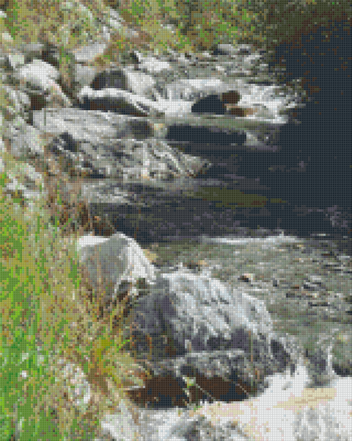 Pixelhobby Klassik Vorlage - Mountain Brook