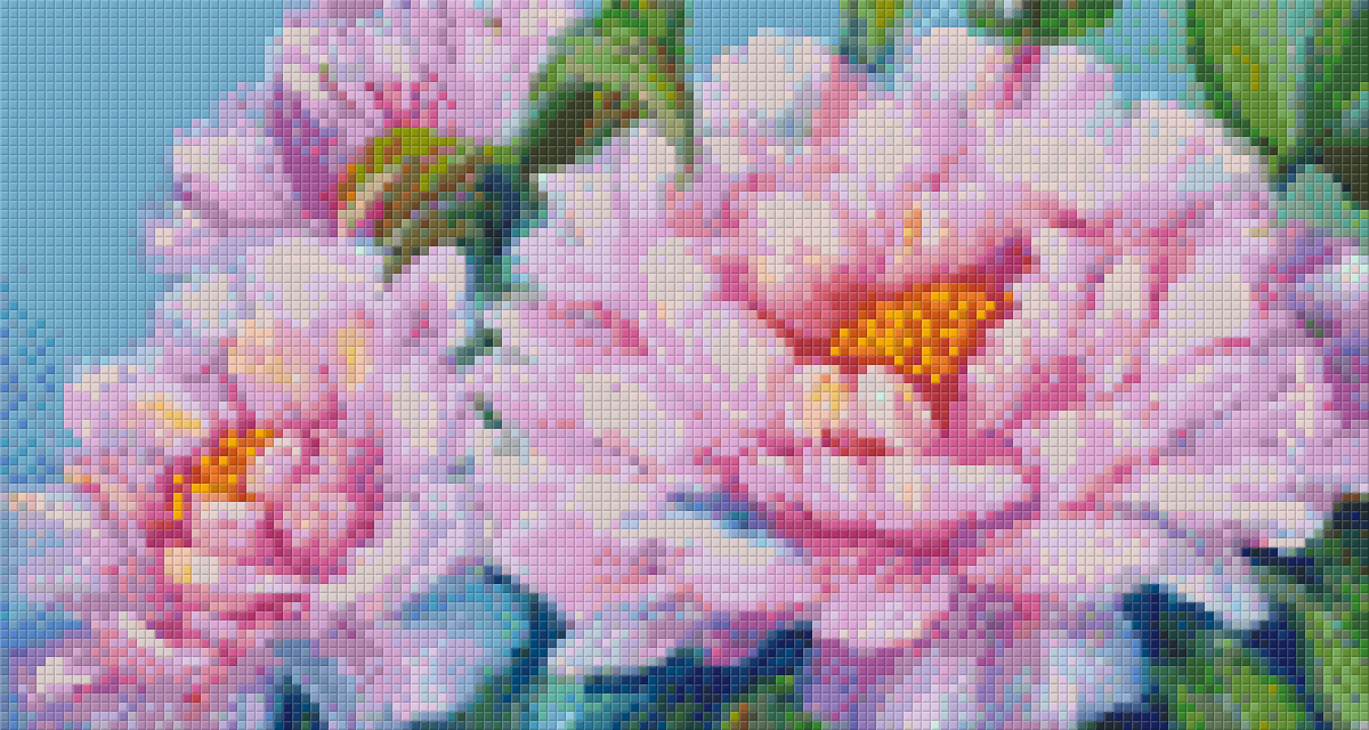 Pixelhobby Classic Set - Pink Flowers