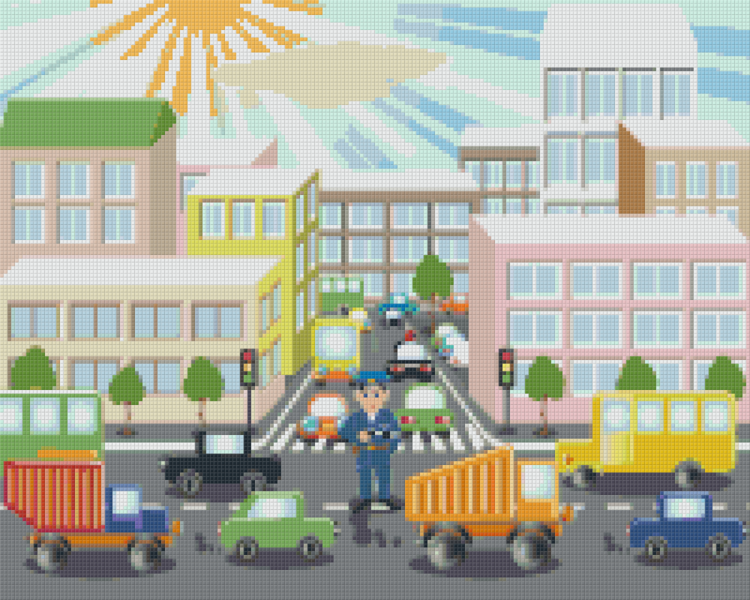Pixelhobby Klassik Set - Im Straßenverkehr