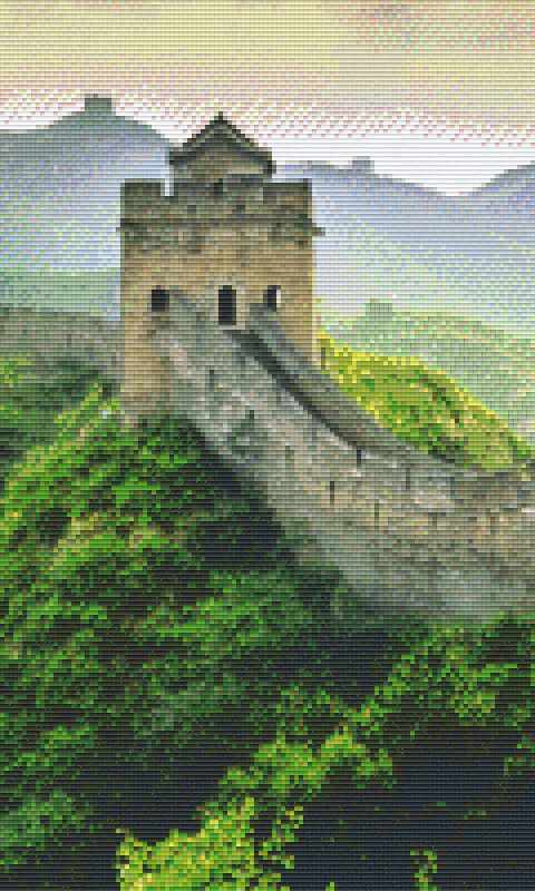 Pixelhobby Klassik Vorlage - Chinesische Mauer
