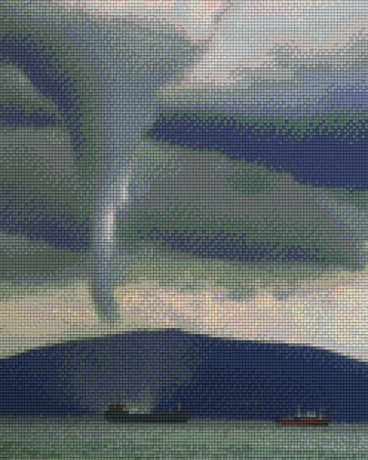 Pixelhobby Klassik Vorlage - Tornado