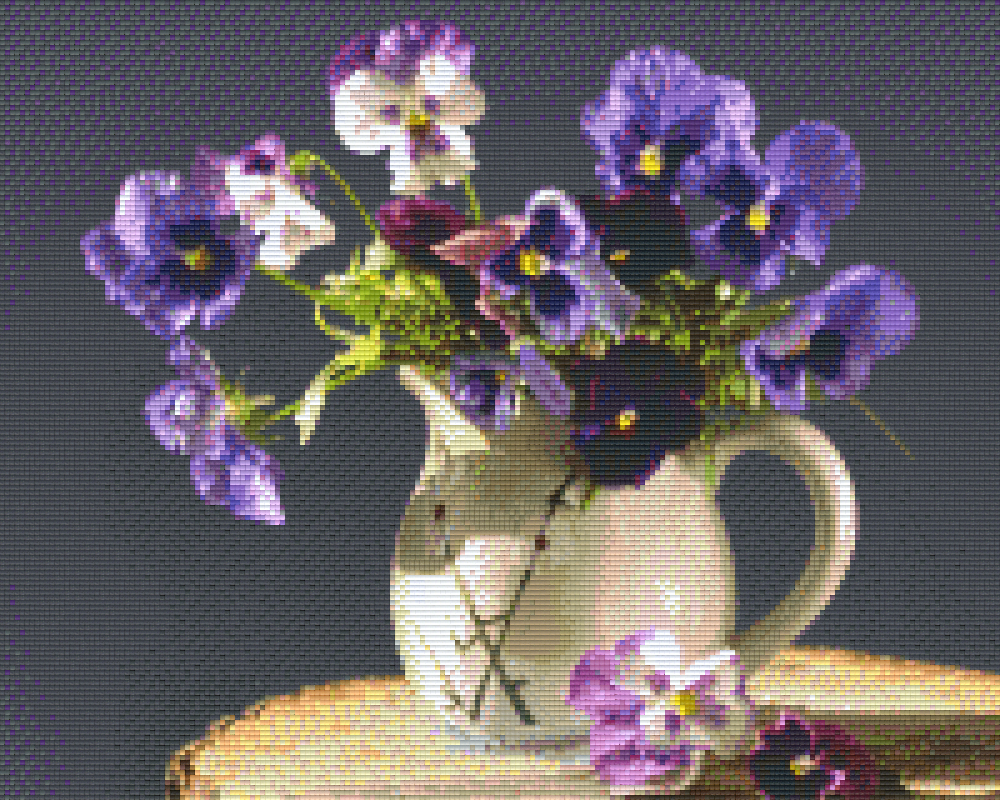 Pixelhobby Klassik Vorlage - Blumenstrauß