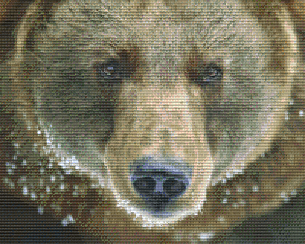 Pixel hobby classic set - brown bear