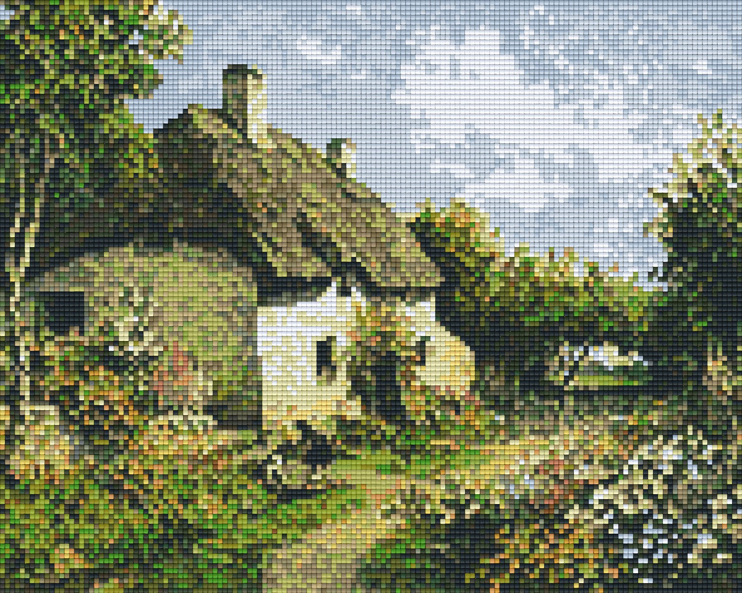 Pixelhobby Klassik Vorlage - Cottage